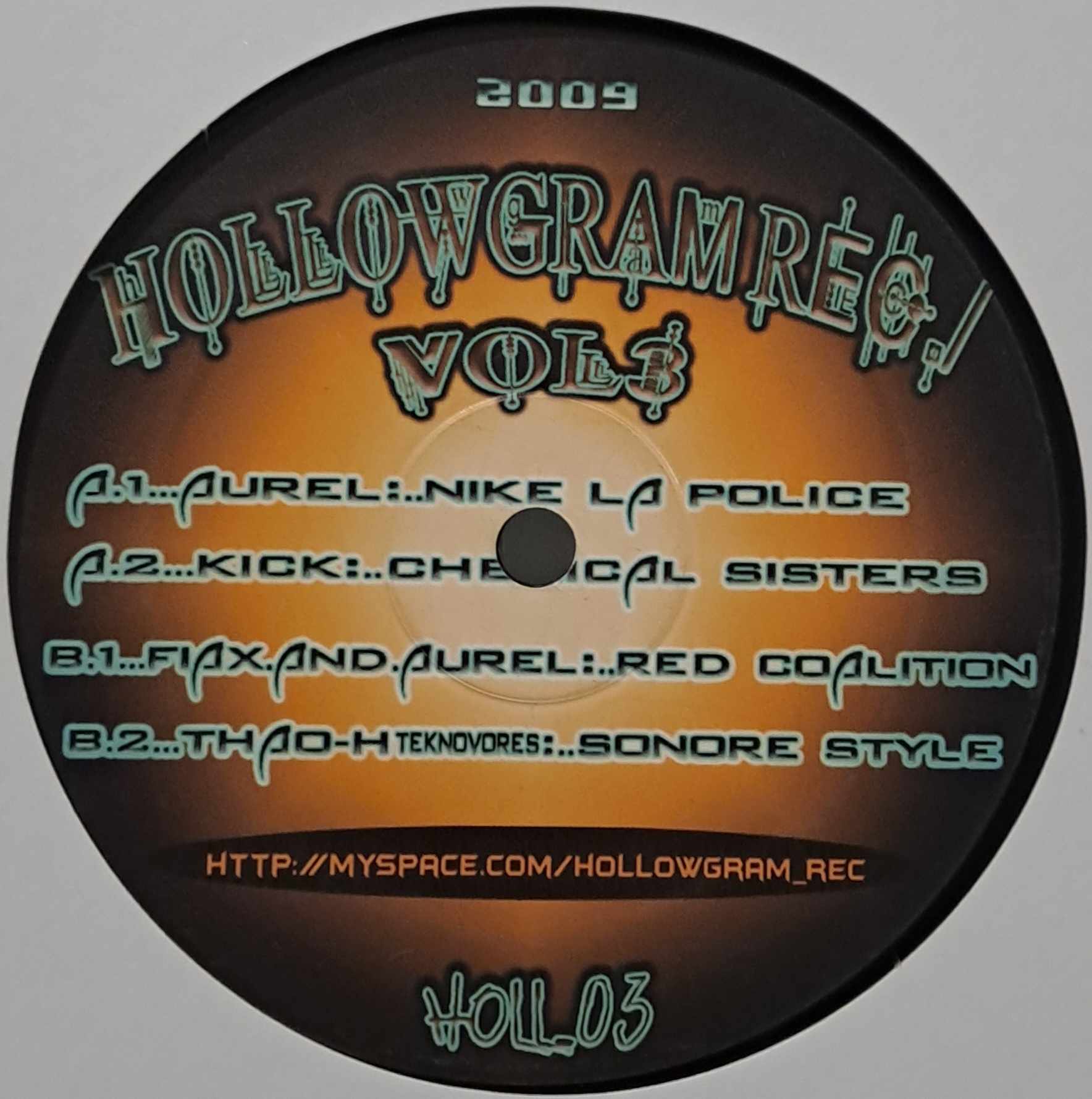 Hollowgram Records 03 - vinyle hardcore